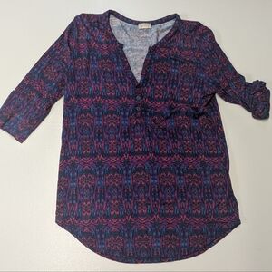 Pixley Size Small 3/4 Sleeve Top